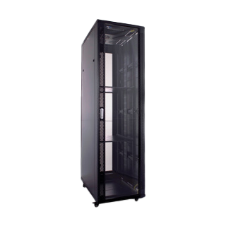 Rack, RackTech, Free Standing, 45RU, 600w x 1000d x 2177h, Glass Door