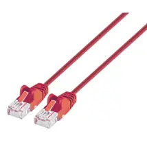 Patch Lead Cat6 Red 1m Thin