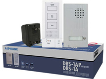 AIPHONE, DB Series, Audio intercom kit, Handsfree, Silver door station, Includes DB1MD 