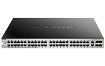 D-Link 54 port Stackable Gigabit PoE Switch with 6 10GbE ports