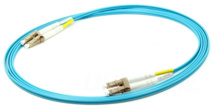 Fibre patch cord, LC-LC Multi mode, Duplex, 2M