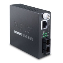 10/100/1000 Base-T to Mini-GBIC Smart Gigabit media converter    