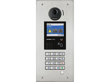 AIPHONE GT Series Door station, Stainless steel Flush mount w/camera, speech module, digital keypad 