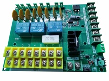 Patriot Fused Power Distribution Board with Integrated Fire Trip Relay and 1A Battery Charger 12-24V