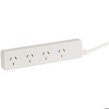 4 Outlet Power Board With Overload Protection