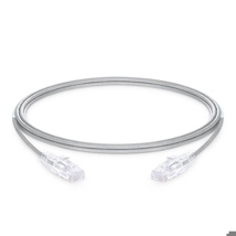 Patch Lead Cat6A Grey 0.5m Thin
