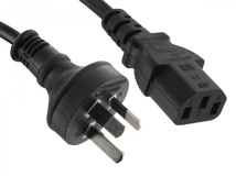 Power Cord 3 Pin to IEC13, 3m