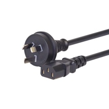 Power Cord 3 Pin to IEC13, 1.8m