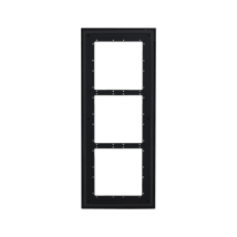 Dahua Three-modular mounting plate BLACK